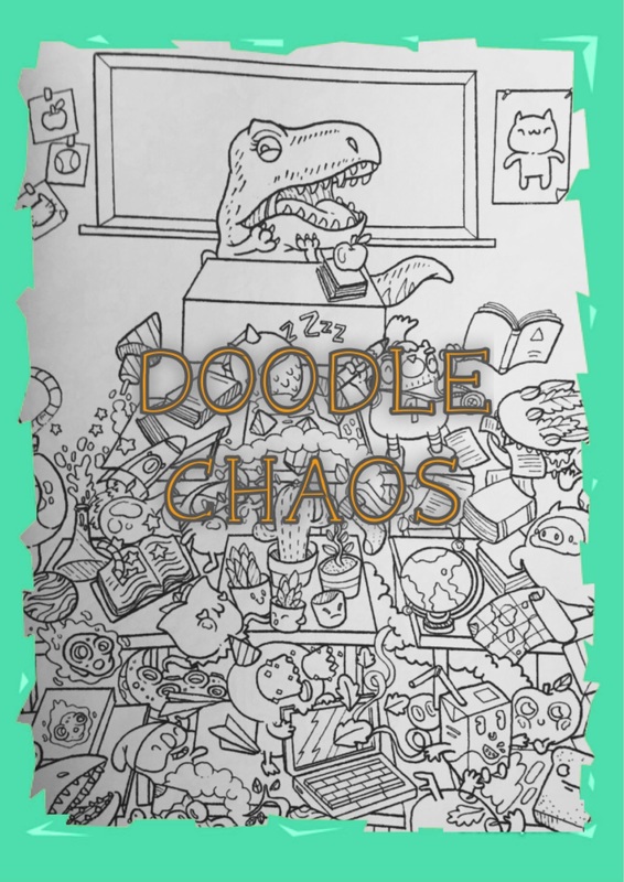 Doodle Invasion: Zifflin's Coloring Book (Paperback)
